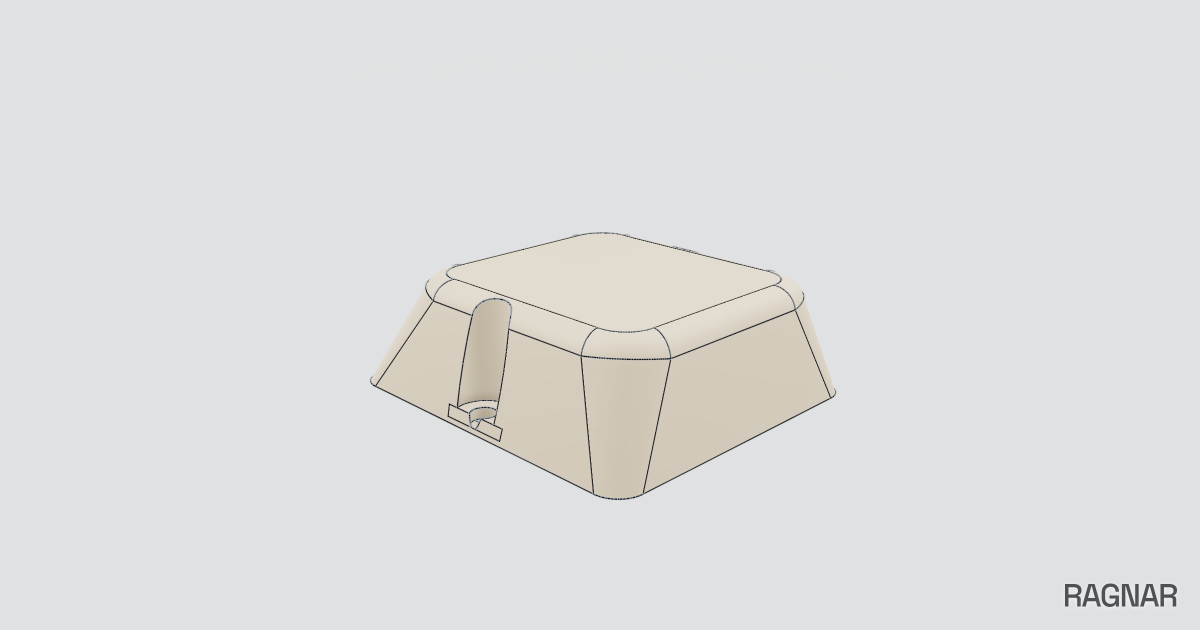 Tapered base plate