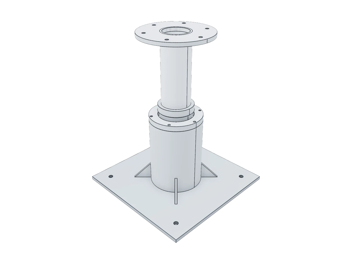 Vertical Rotating Column