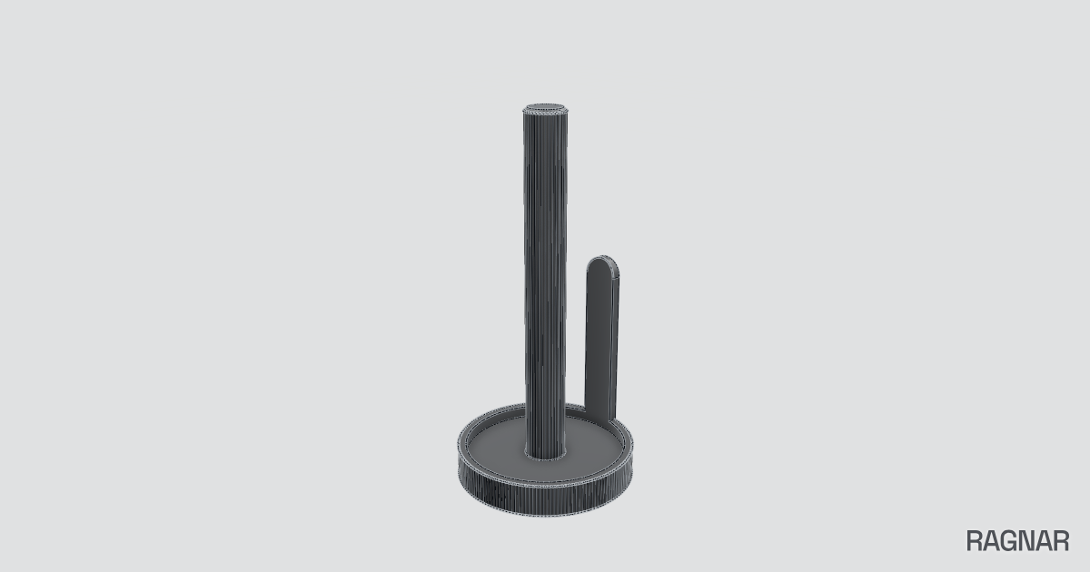 Ribbed kitchen holder