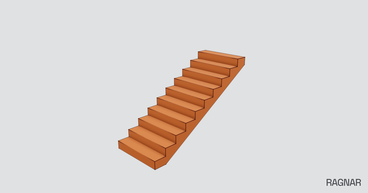 Klassische Treppe