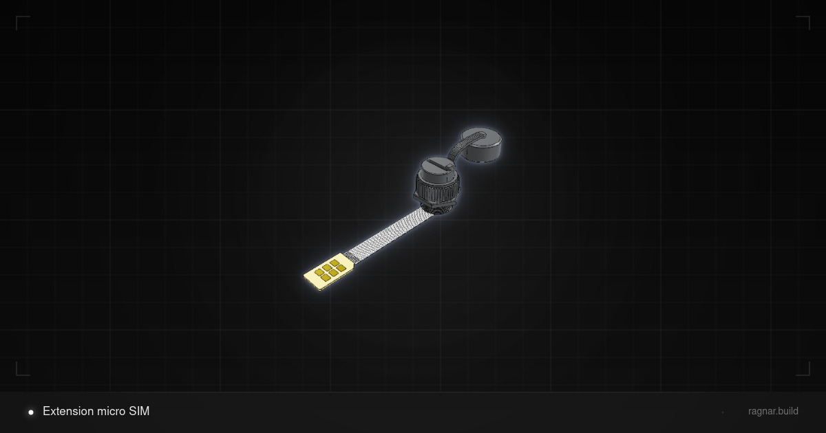 Extension micro SIM