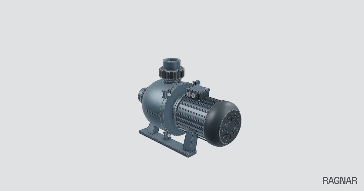 Industrial water pump