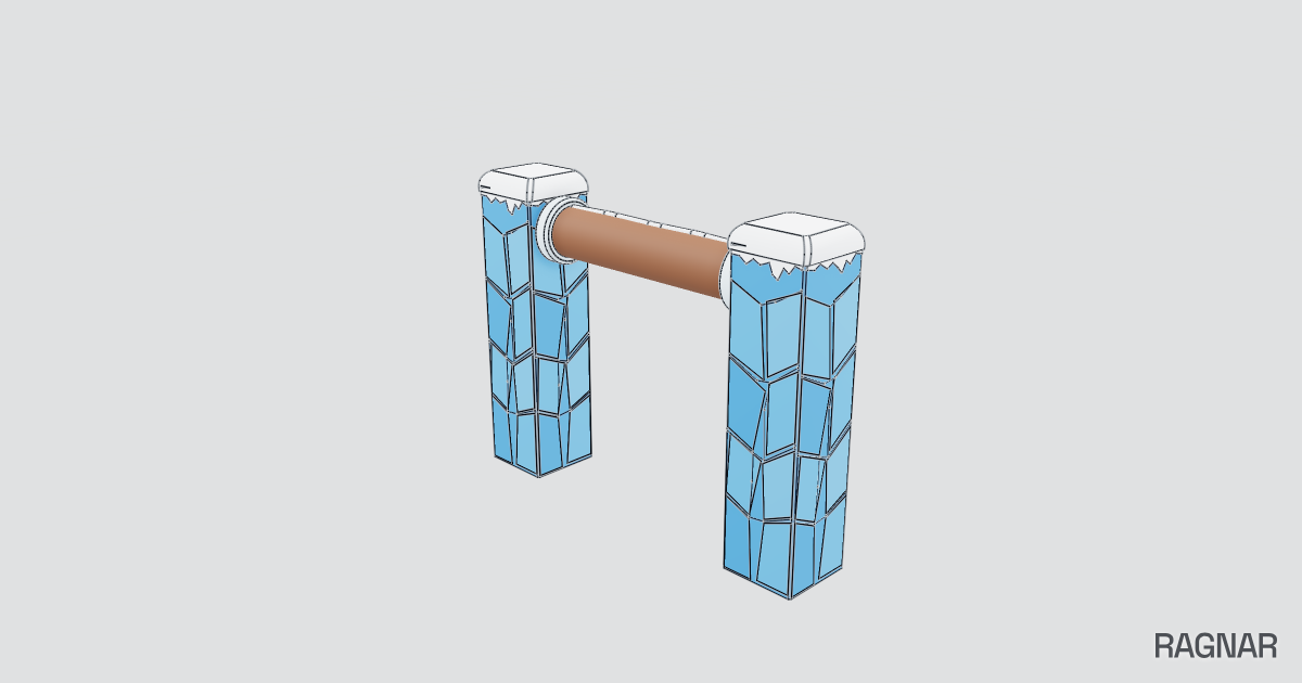 Snowy Pillar