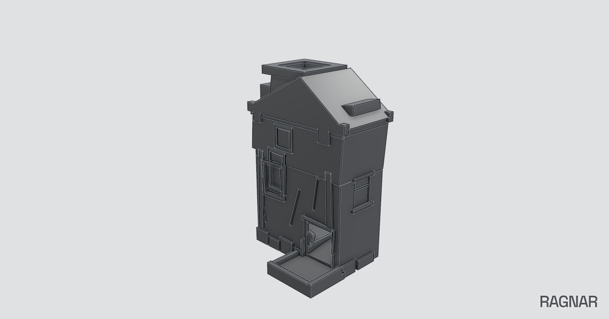 Haunted House Dice Tower