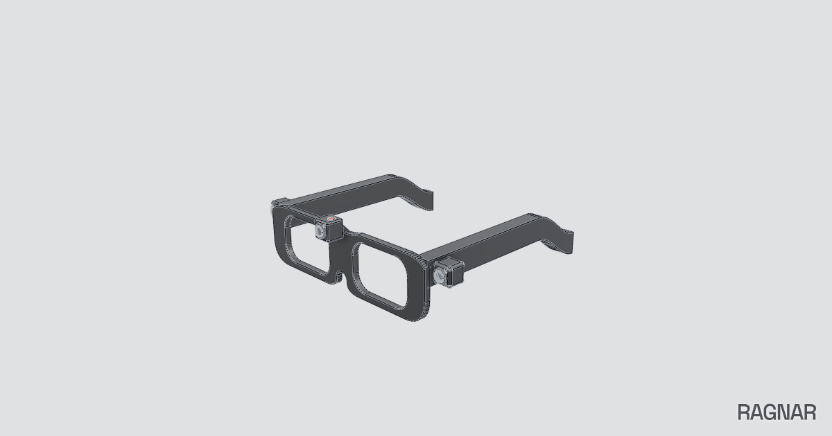 Triple Camera Glasses