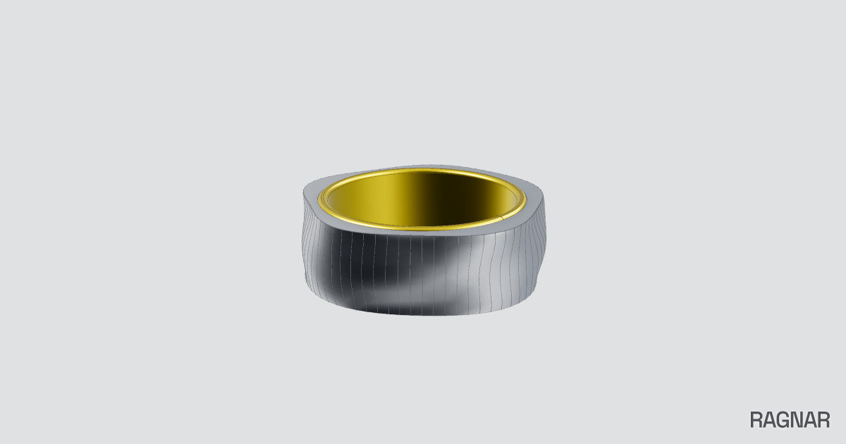 Organic Mens Ring