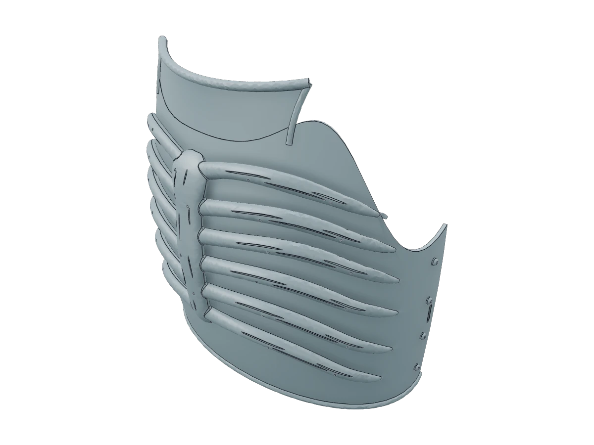 Custom Skeletal Cuirass