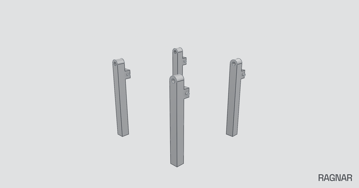 Folding AUV Legs