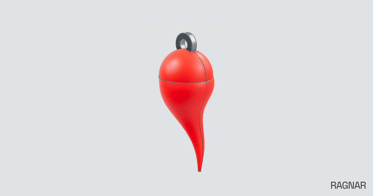 Corno NFC portachiavi