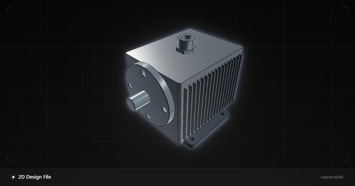 Industrial Motor Housing