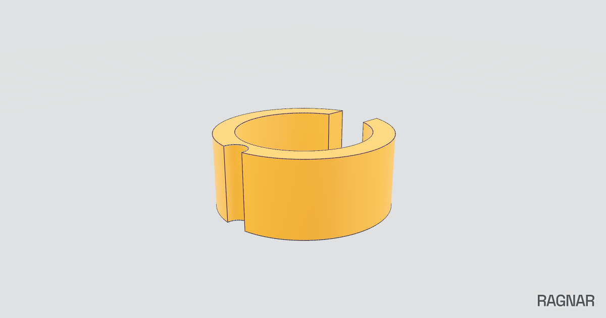 Biegbarer Ring