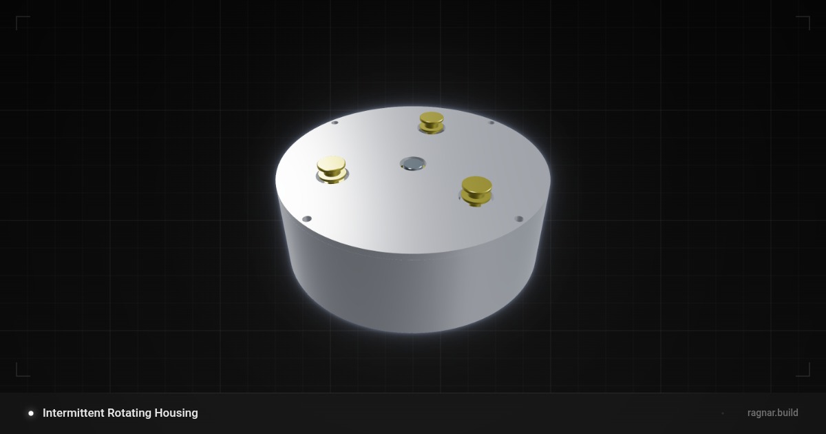 Intermittent Rotating Housing