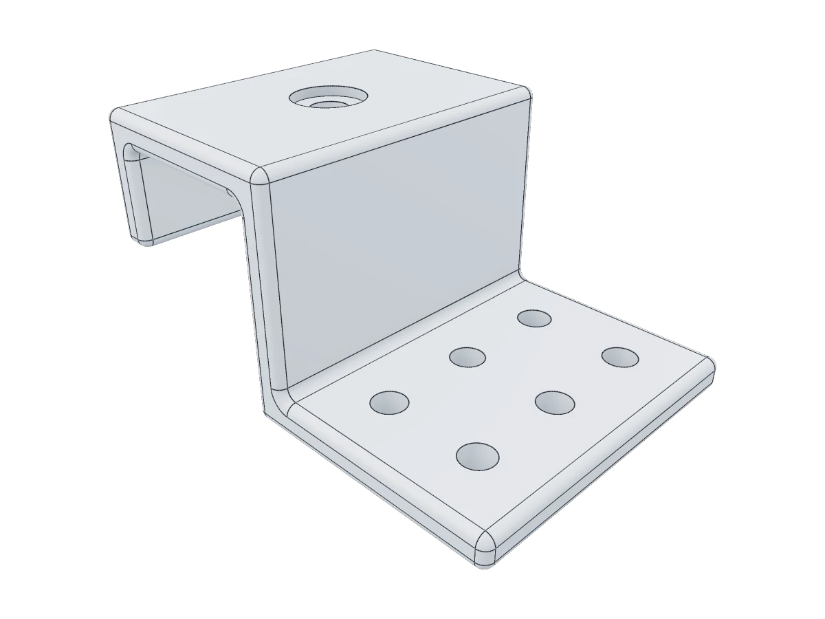 Cast Alloy Steel Bracket