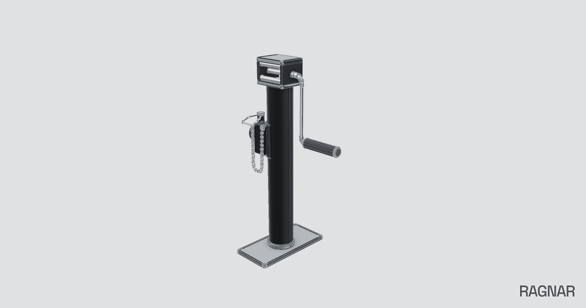 Hand lever jack