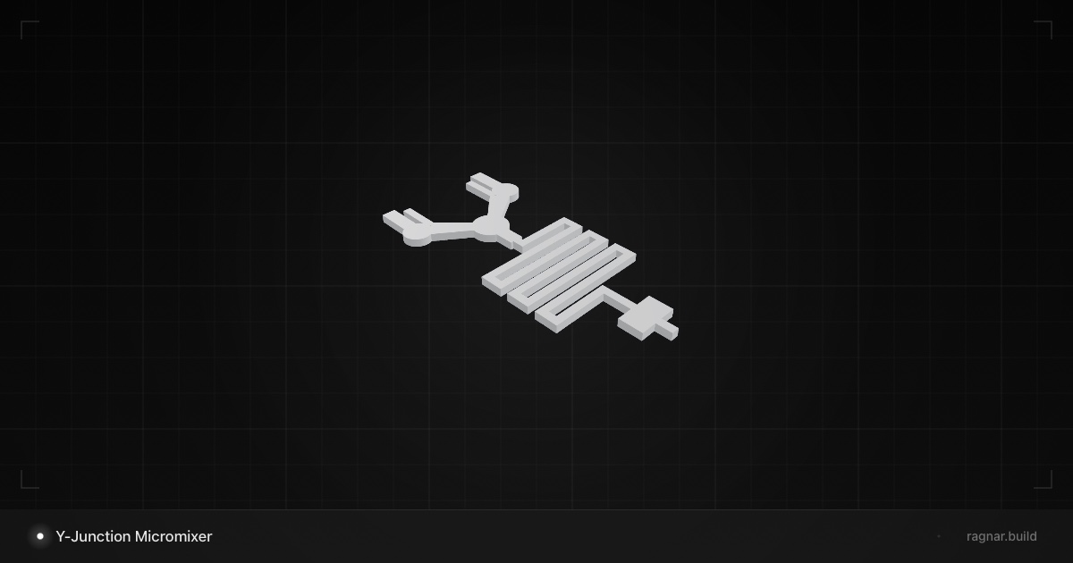 Y-Junction Micromixer