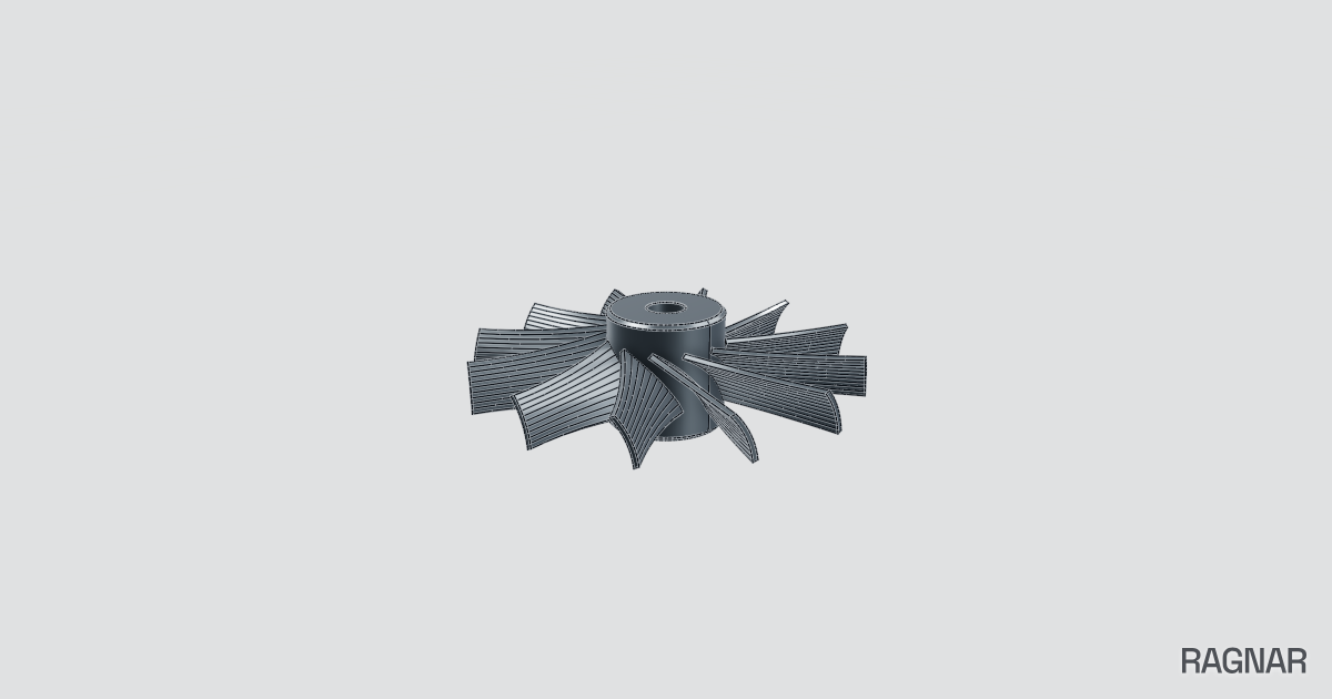 Turbine CAD Model
