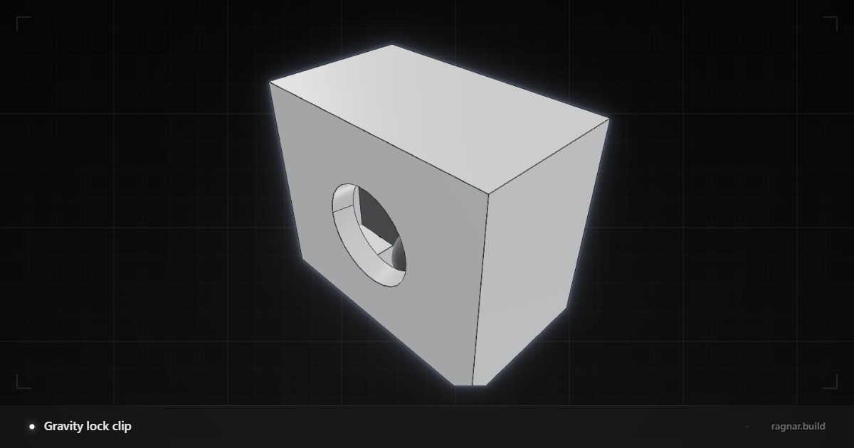 Gravity Cable Lock