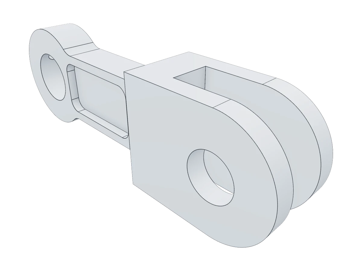 Eye-Clevis Link Model