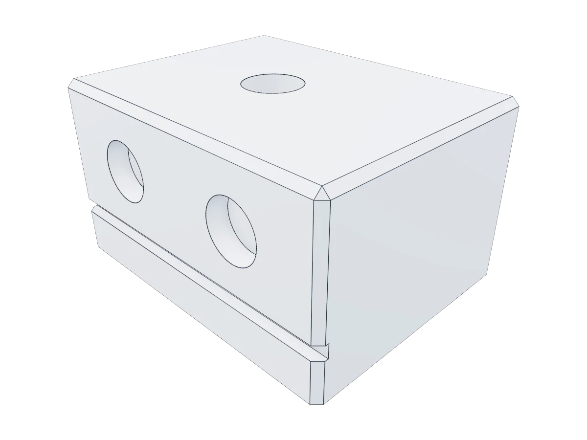 Blocky Robot Head