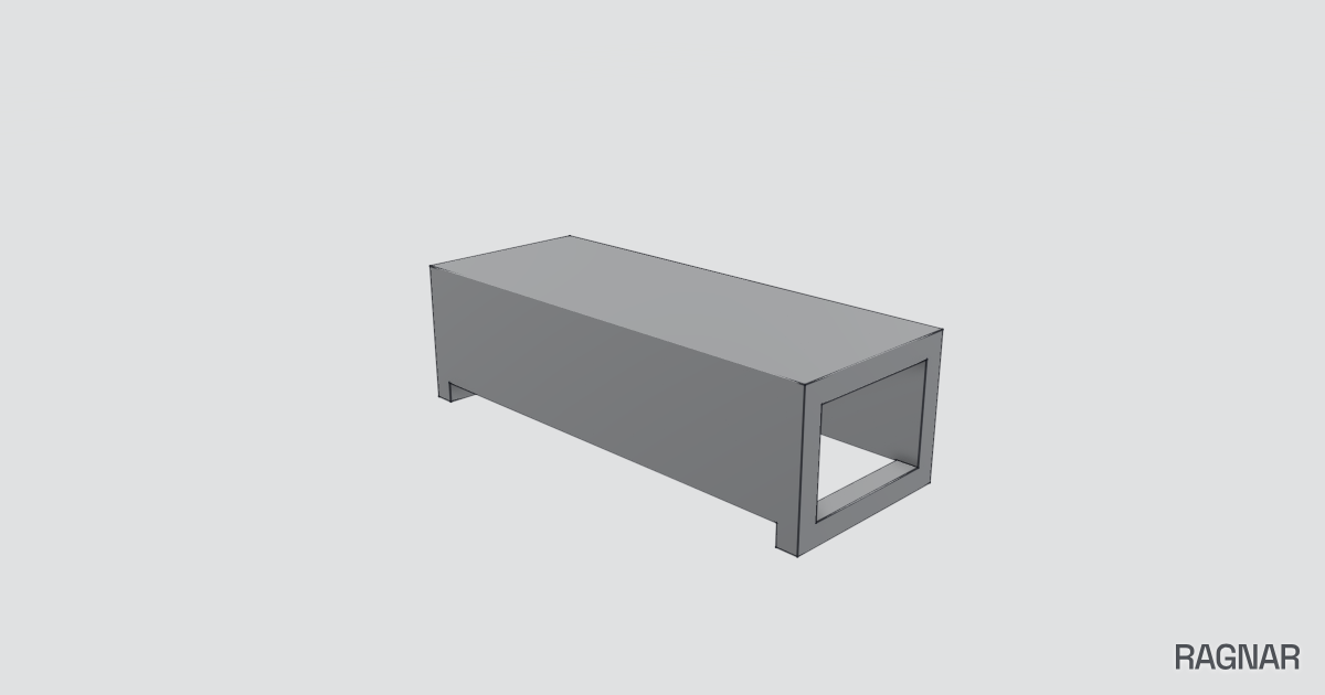Offset hole base