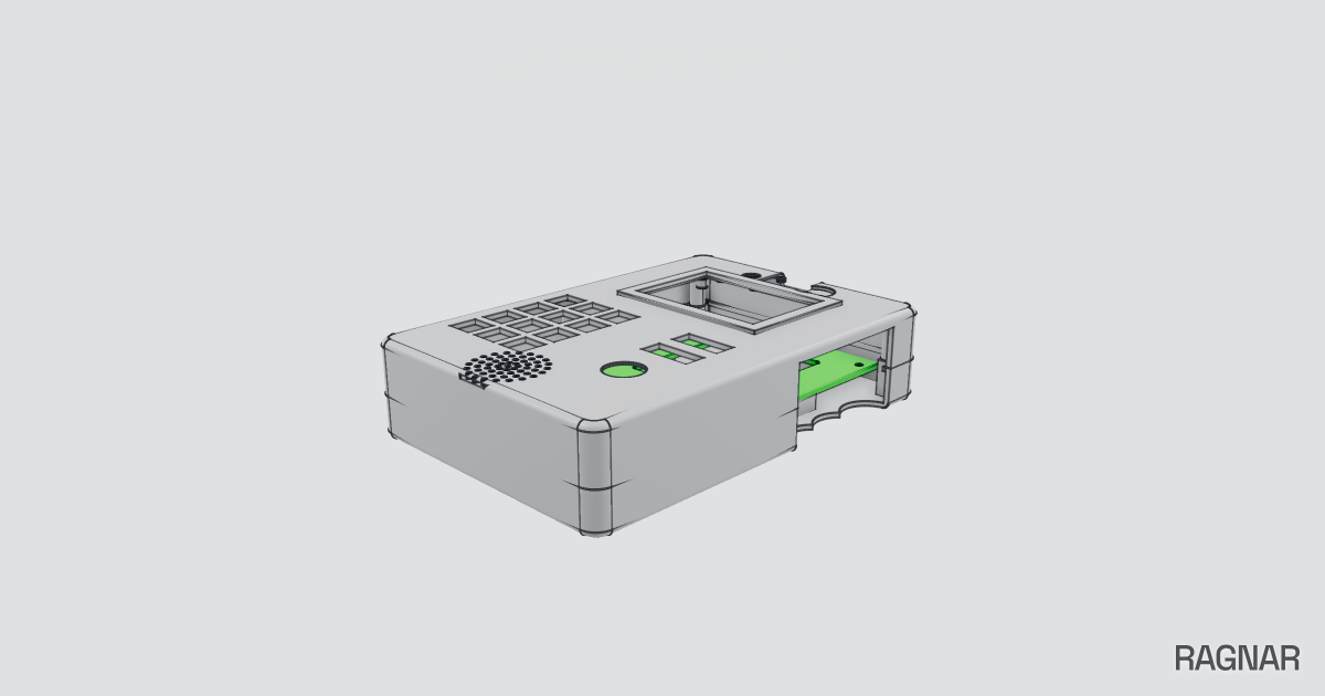 Handheld Cyberdeck Enclosure