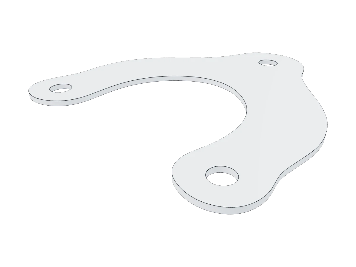 Custom Metal Mounting Plate
