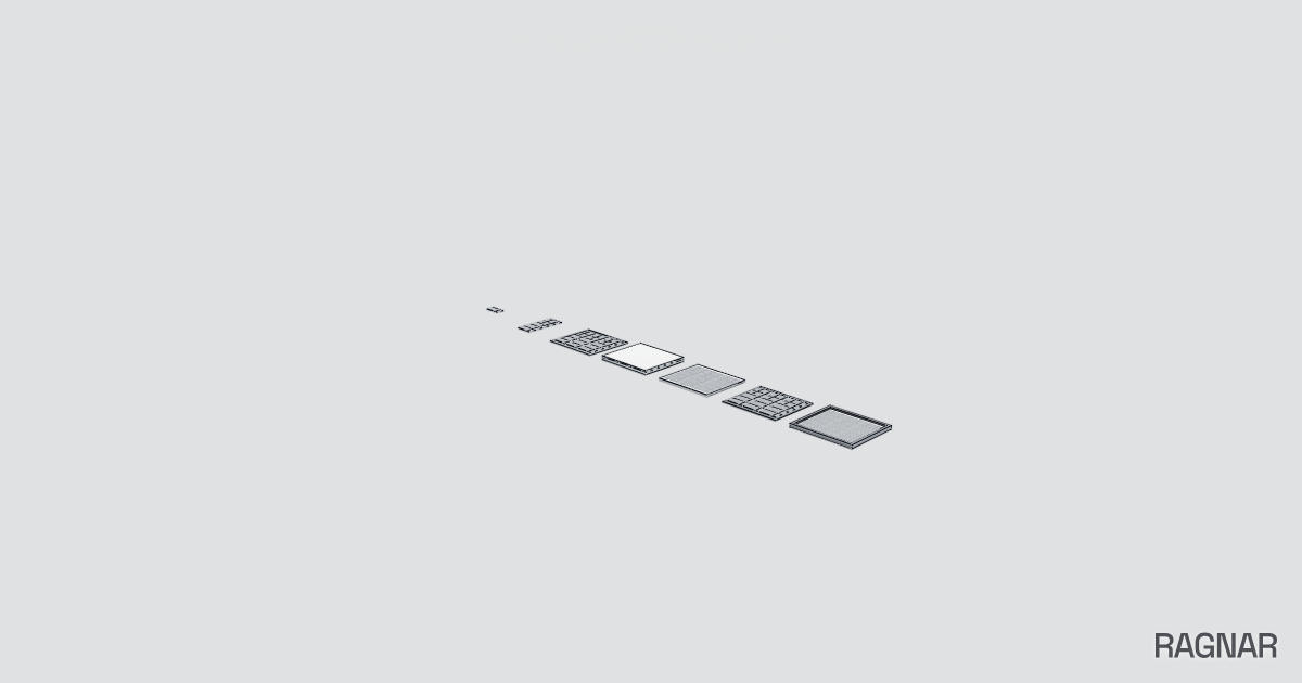 Solar module stages