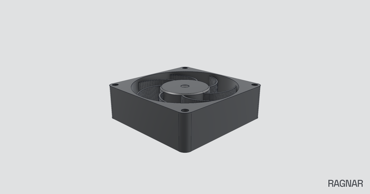 Fan 80x80x25mm