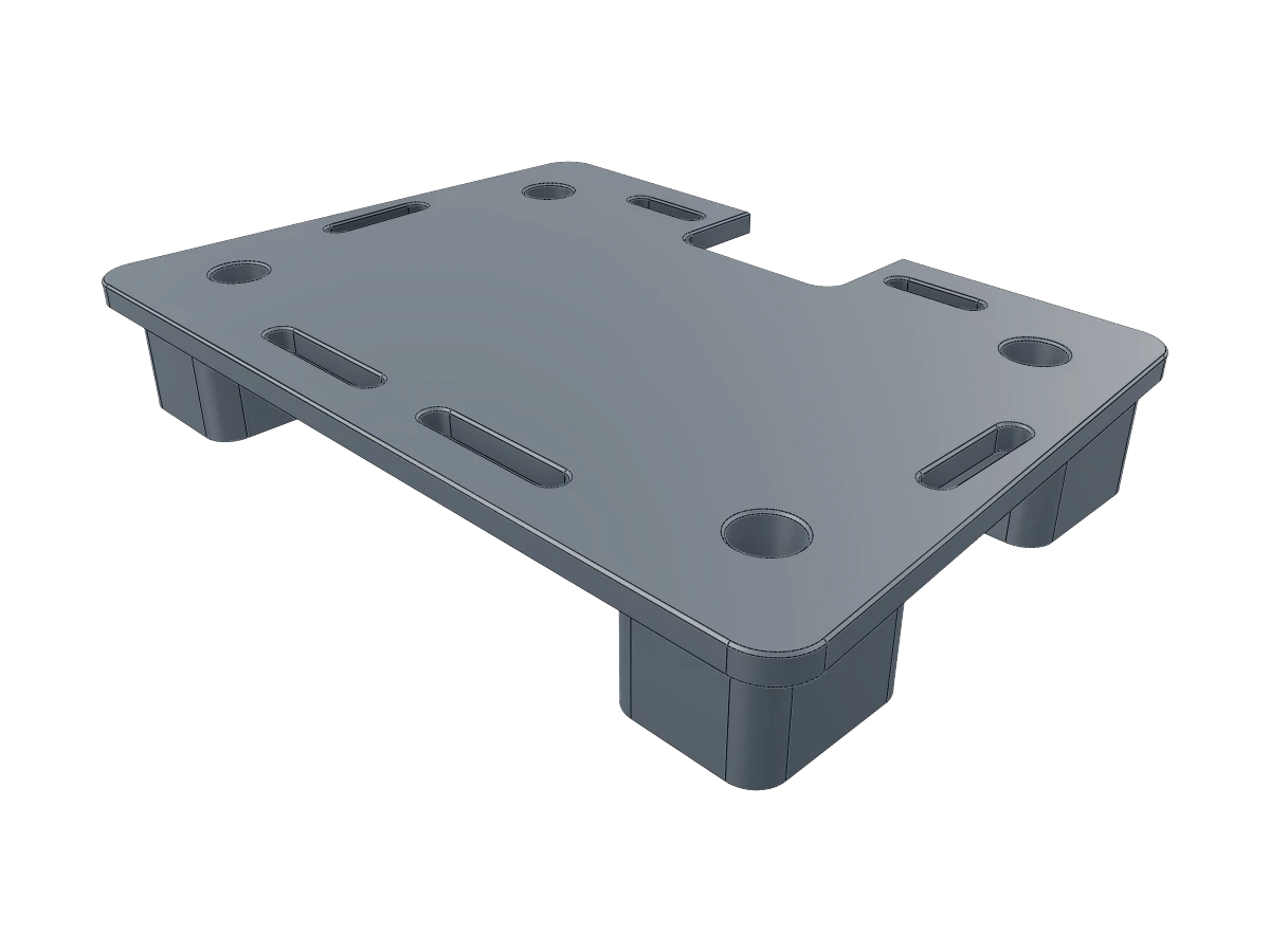 Flat Slotted Dash Mount