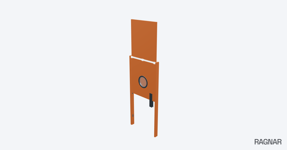 Restaurant door