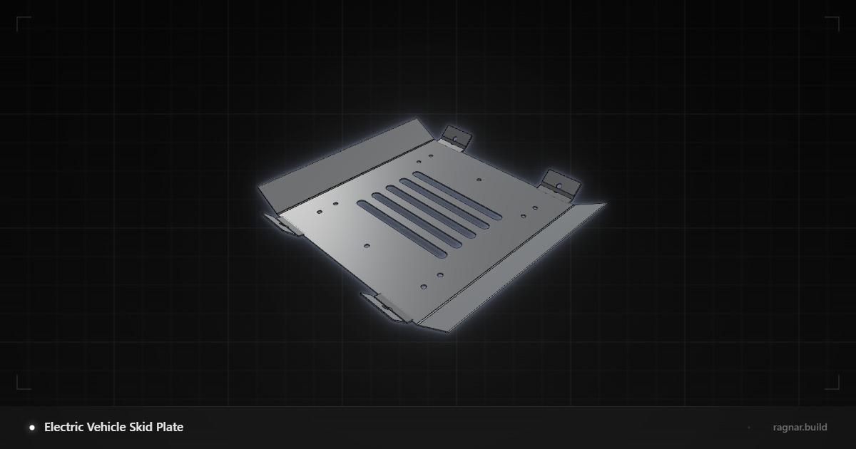Electric Vehicle Skid Plate