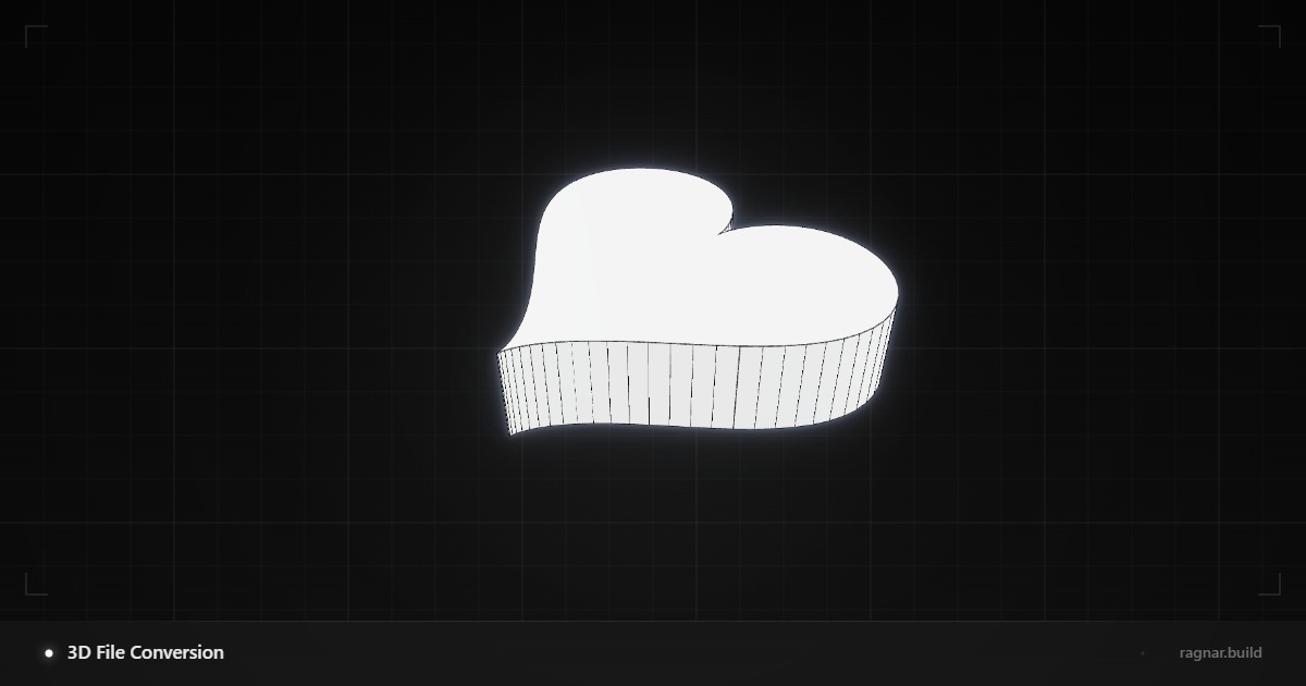 Extruded Heart Shape