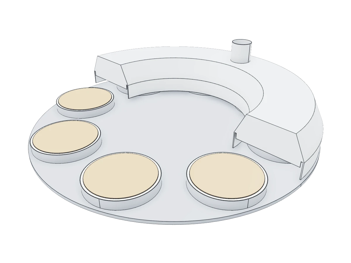 Continuous Injera Baking Machine
