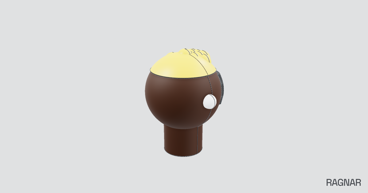 Osimhen Head Model