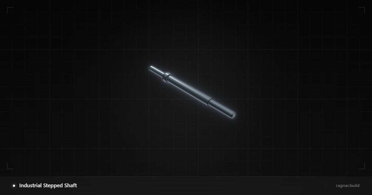 Industrial Stepped Shaft