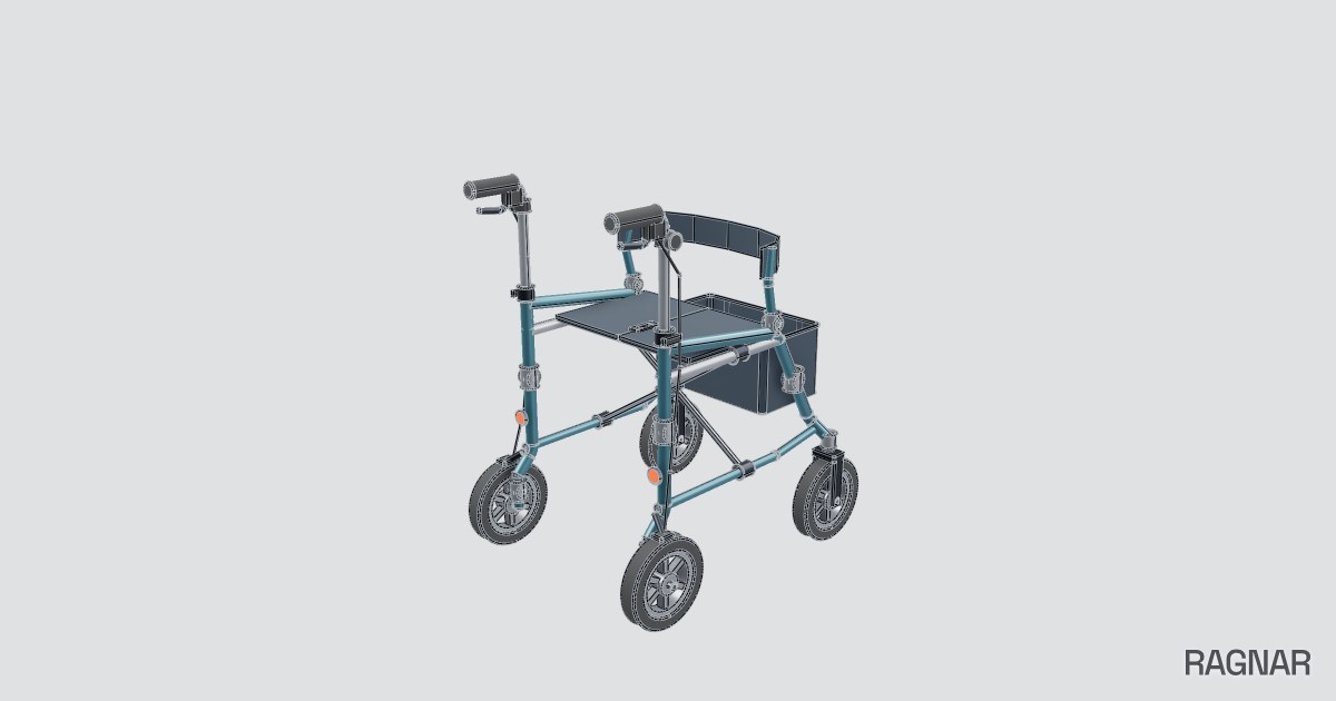 Folding Compact Rollator