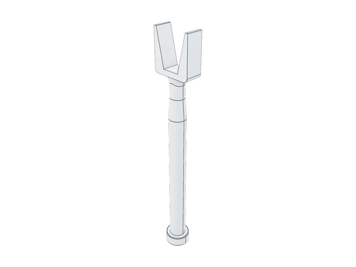 Spiked Fork Support