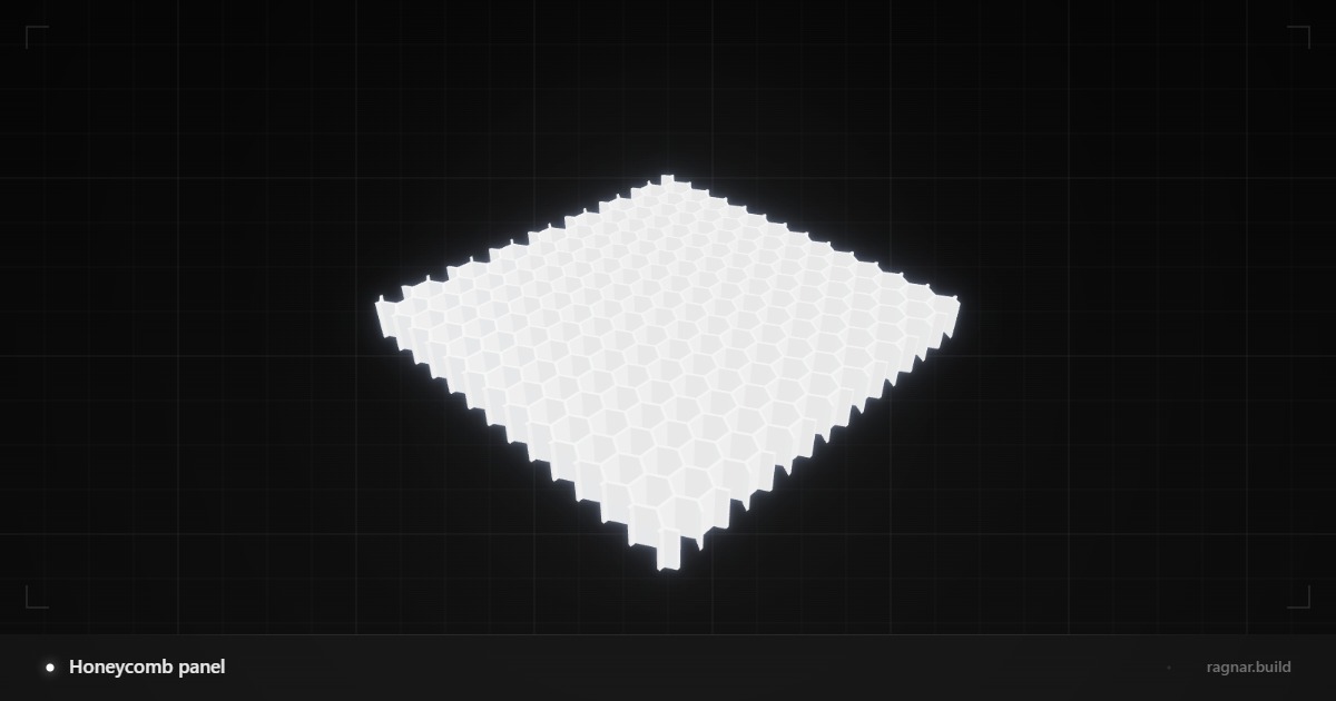 Honeycomb panel