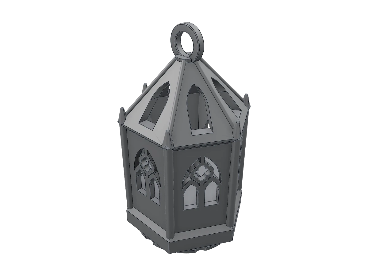 Gothic Tealight Lantern