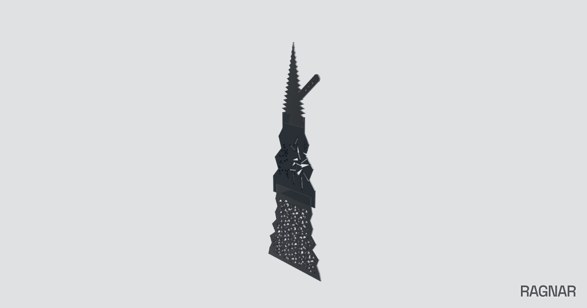 Abstract Metal Sculpture