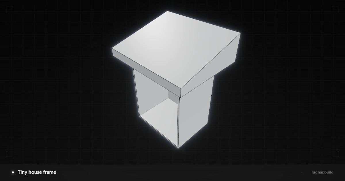 Simple Plastic Shelter