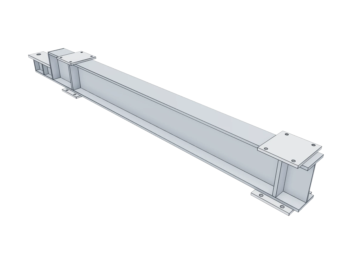 Industrial Steel Weldment Beam