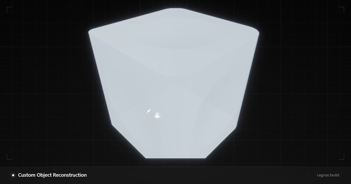 Custom Object Reconstruction