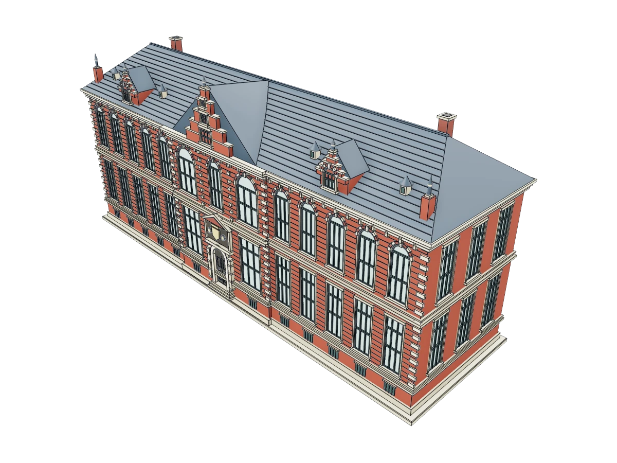 Historic Red-Brick Building
