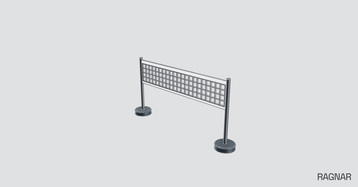 Minifigure volleyball net