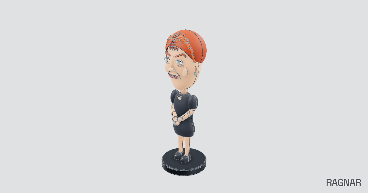 Custom Bobblehead Model