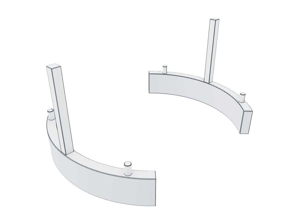 Curved Gripper Jaws