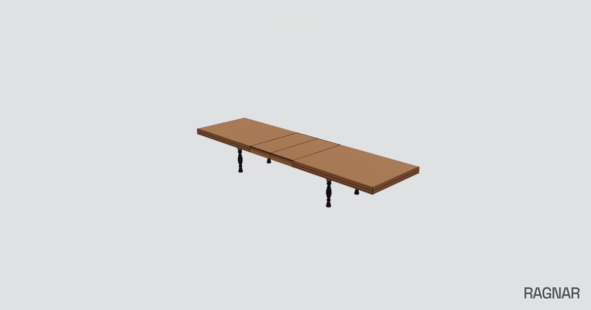 Expanding Dining Table