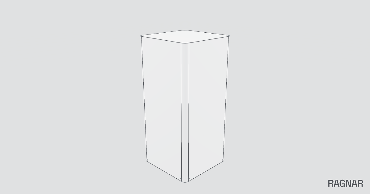 Square plunger shaft