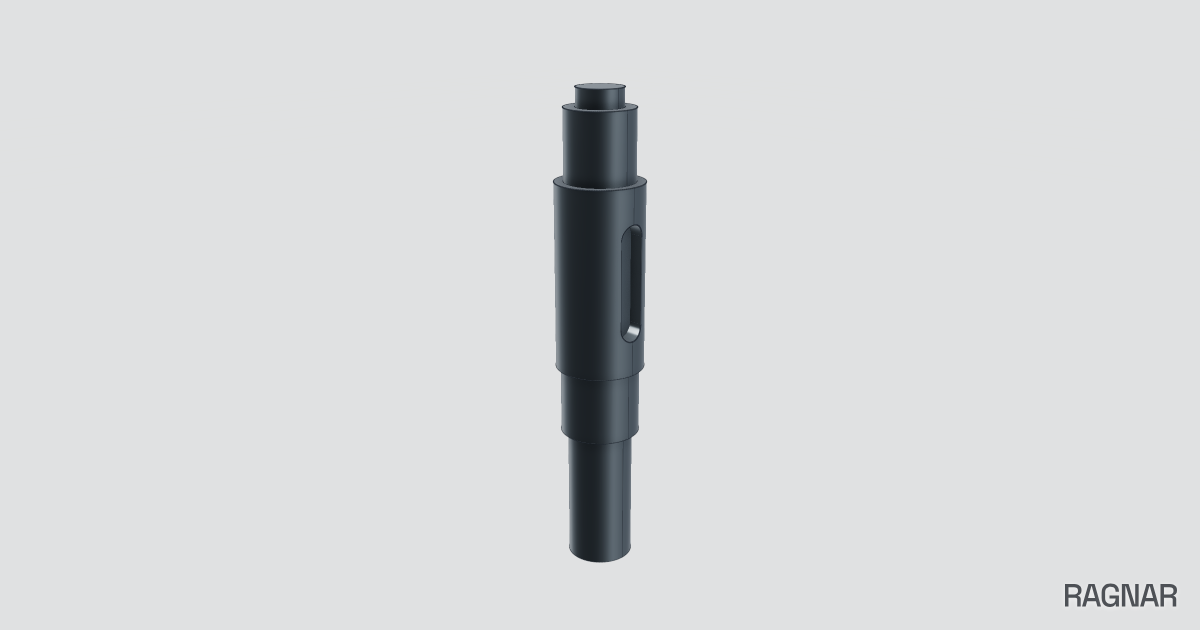 Stepped Keyway Shaft